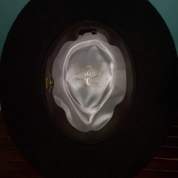 Custom 100% Beaver Western Weight Shag Fedora from Falcon Park Hattery, 609 mm - Picture 4 of 7